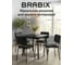 Стулья BRABIX CF-090, КОМПЛЕКТ 4 шт., черный каркас, ткань черная, 533243 3