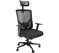 Кресло ФЕЛИКС EQ-9073H, черн.каркас, слайдер, черн.база, черная сетка ТК-002994000183