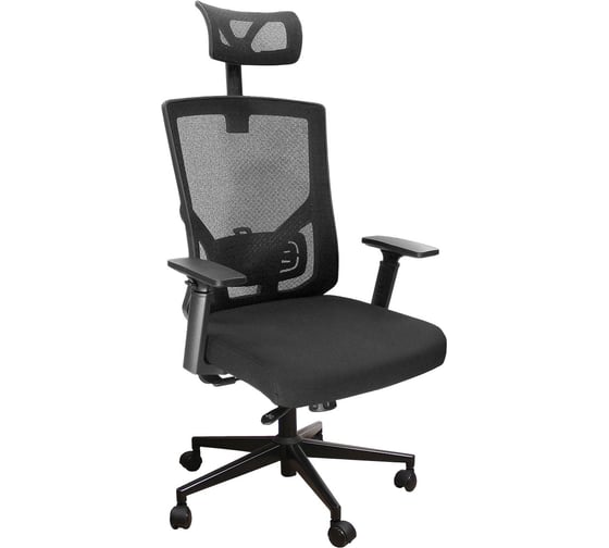 Кресло ФЕЛИКС EQ-9073H, черн.каркас, слайдер, черн.база, черная сетка ТК-002994000183 1