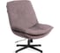 Кресло лаунж Tetchair Cosmo велюр/букле, VT shape wood rose 25272 1