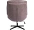Кресло лаунж Tetchair Cosmo велюр/букле, VT shape wood rose 25272 3