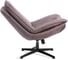 Кресло лаунж Tetchair Cosmo велюр/букле, VT shape wood rose 25272 6