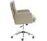 Кресло Tetchair Dover хром букле, олива, barni dusty green 24939 2