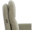 Кресло Tetchair Dover хром букле, олива, barni dusty green 24939 8
