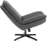 Кресло лаунж Tetchair Cosmo экокожа, графит 25275 3