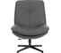 Кресло лаунж Tetchair Cosmo экокожа, графит 25275 6