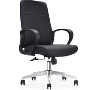 Кресло компьютерное GRAMBER, черный, черный пластик, хром D18