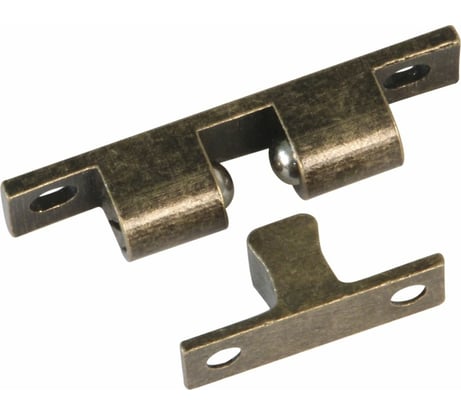 Роликовая защелка Amig латунь антик 14 A