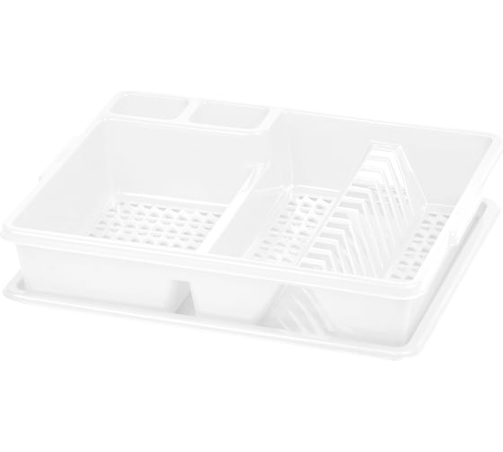 Одноярусная сушилка для посуды Elf Plast 38x46,5 см цвет в ассортименте 027 ХП09