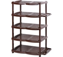 Этажерка для обуви Elf Plast 5 секций пластик ХМ1005