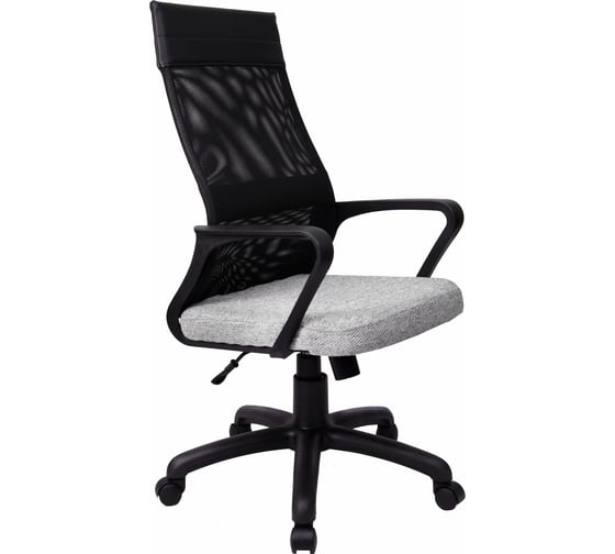 Кресло RIVA Chair RCH 1166 TW PL серый УЧ-00001489