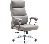 Кресло компьютерное GRAMBER модель  (серый, хром) D10