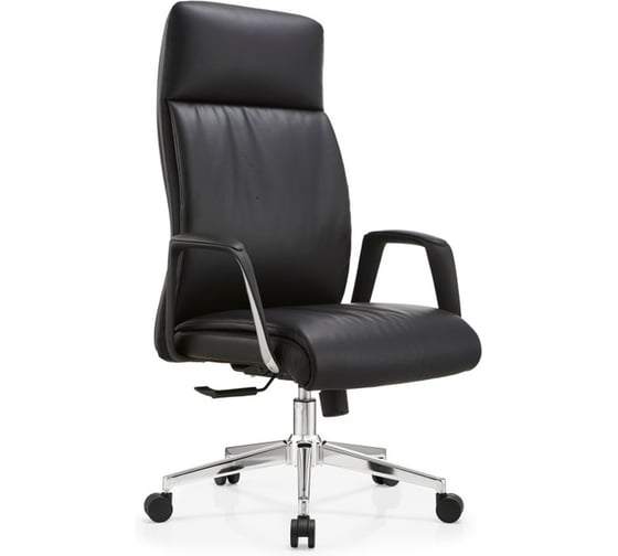 Кресло компьютерное GRAMBER модель (черный, хром) D14 1