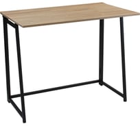 Складной стол GreenWeen SKANDI черный/дуб канзас GW-SK-B-K