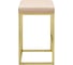 Полубарный стул GreenWeen SOHO золотой/экокожа Light Beige GW-SOHO-G-LEA-LB 2
