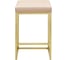 Полубарный стул GreenWeen SOHO золотой/экокожа Light Beige GW-SOHO-G-LEA-LB 3