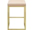 Полубарный стул GreenWeen SOHO золотой/экокожа Light Beige GW-SOHO-G-LEA-LB 4