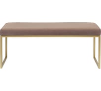 Банкетка GreenWeen ALBA золотая/мокко GW-ALBA-M-110G