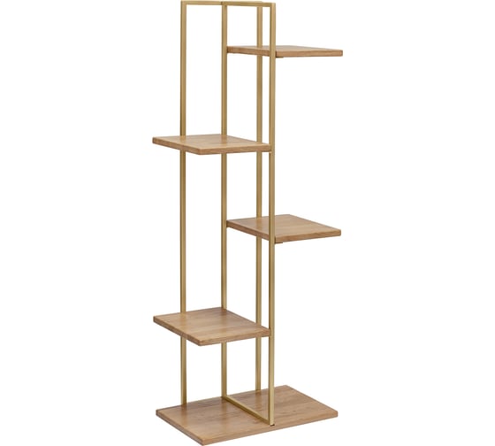 Стеллаж GreenWeen Loft 6 MAX золотой GW-L6MAX-130G