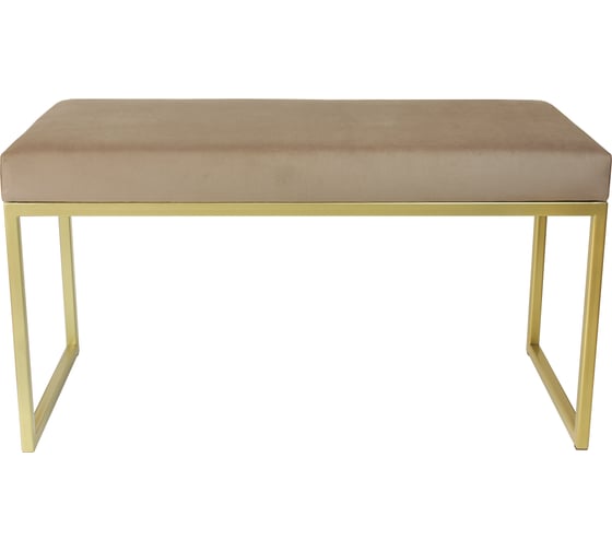 Банкетка GreenWeen ALBA MINI золотой/мокко GW-ALBAMINI-M-850G