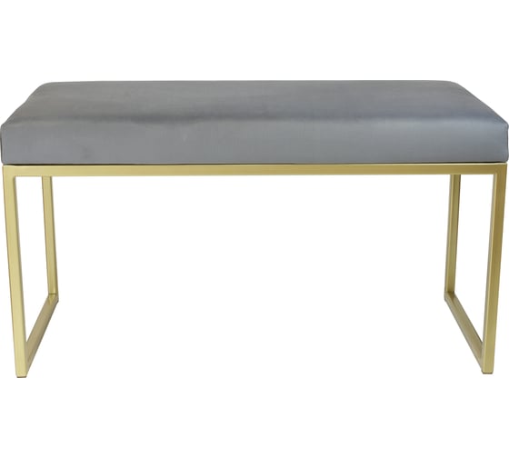 Банкетка GreenWeen ALBA MINI золотой/светло-голубой GW-ALBAMINI-LB-850G
