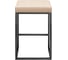 Полубарный стул GreenWeen SOHO черный/экокожа Light Beige GW-SOHO-B-LEA-LB 3