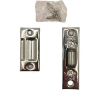 Защелка роликовая без ручек Крепстор, хром, пакет 2 шт. 4665317041342