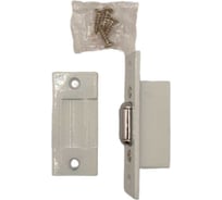 Защелка роликовая без ручек Крепстор, белая, пакет 2 шт. 4665317041304