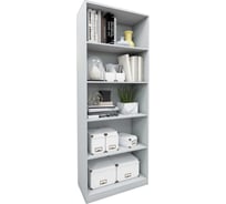 Стеллаж широкий высокий Альянс мебель ХИТ 800x354x1925 К-11 Серый