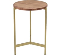 Кофейный столик GreenWeen ODRI, золотой/дуб GW-ODRI-W-G