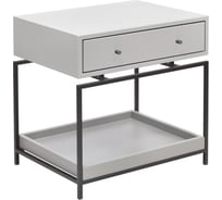 Прикроватная тумба GreenWeen KARIN, черный/Mouse Gray GW-NS-KARIN-B-MDF-MG