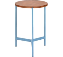 Кофейный столик GreenWeen ODRI, голубой/дуб GW-ODRI-BLUE-600W