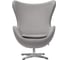 Кресло BRADEX EGG CHAIR светло-серый кашемир FR 0258 2