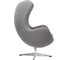 Кресло BRADEX EGG CHAIR светло-серый кашемир FR 0258 3