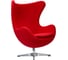 Кресло BRADEX EGG CHAIR красный кашемир FR 0259 1