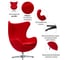 Кресло BRADEX EGG CHAIR красный кашемир FR 0259 7