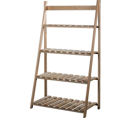 Стеллаж ООО Торгснаб Горка 4 NEW 1460x880x430 мм из массива хвои 00-00000234