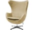 Кресло BRADEX EGG STYLE CHAIR карамельный, искусственная замша FR 1047 3