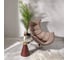 Кресло BRADEX LOBSTER CHAIR латте искусственная замша, коричневый прессованная кожа FR 1049 3