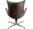 Кресло BRADEX LOBSTER CHAIR латте искусственная замша, коричневый прессованная кожа FR 1049 6
