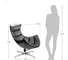 Кресло BRADEX LOBSTER CHAIR латте искусственная замша, коричневый прессованная кожа FR 1049 11