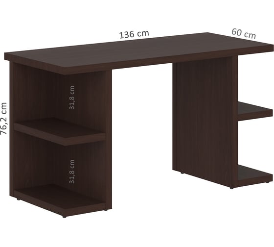 Компьютерный стол SKYLAND CD 1460 венге магия 1360x600x762 COMP 00-07029252