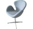 Кресло BRADEX SWAN CHAIR светло-серый кашемир FR 0260 1