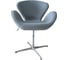 Кресло BRADEX SWAN CHAIR светло-серый кашемир FR 0260 2
