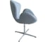 Кресло BRADEX SWAN CHAIR светло-серый кашемир FR 0260 5