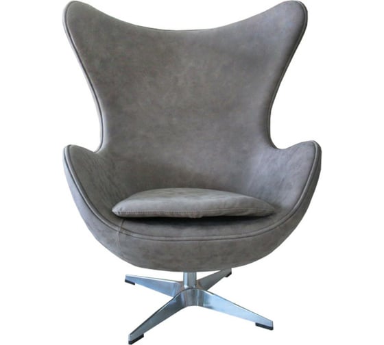 Кресло BRADEX EGG CHAIR бледно-коричневый матовый с эффектом состаренной кожи FR 0253 1