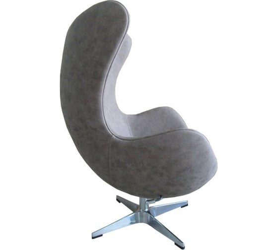 Кресло BRADEX EGG CHAIR бледно-коричневый матовый с эффектом состаренной кожи FR 0253