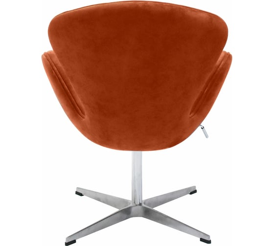 Кресло BRADEX SWAN CHAIR терракотовый, искусственная замша FR 0655