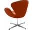 Кресло BRADEX SWAN CHAIR терракотовый, искусственная замша FR 0655 5