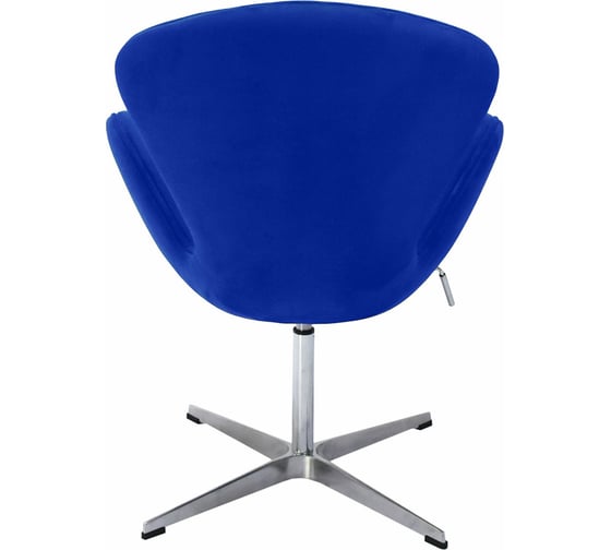 Кресло BRADEX SWAN CHAIR синий, искусственная замша FR 0652